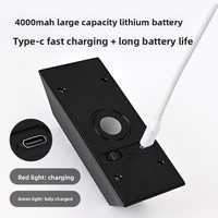 Lampe murale intelligente SIXWGH rechargeable avec détecteur de mouvement PIR, induction, 3 couleurs réglables, gradation progressive, minuterie, fixation magnétique, pour couloir