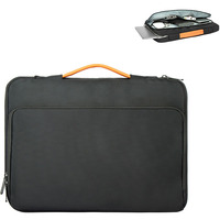 Sacoche d'ordinateur portable en polyester Oxford personnalisée en gros, étanche, pour affaires, compatible avec les MacBook Pro Air 13 14 15 pouces