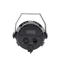 Lumière par LED COB 30W RGBW Plastique DMX Led Wash Effect Éclairage de scène pour DJ Disco Stage Mariage Anniversaires Fête de Noël