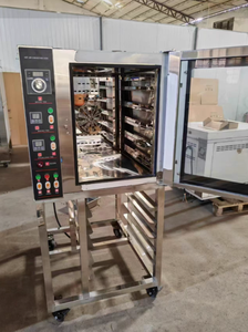 Horno Rotatorio Eléctrico Comercial Success Way de 9500W, Multivoltaje, Termostato Ajustable de Alta Temperatura, 5 Bandejas, 1 Año de Garantía - Product Image 4