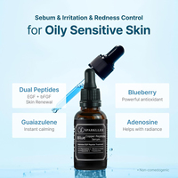 Sérum en gros au cuivre bleu anti-âge GHK-Cu, anti-rides, avec EGF, adénosine et antioxydants