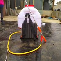 Équipement de pulvérisation de pesticides pour vergers de type sac à dos 20L 25L 30L pour usage agricole avec moteur à essence