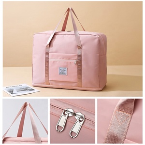 8 Colors Expandable Large Extensible Scalable Expandable Tote Weekender Overnight Women Cabin <strong>Travel</strong> <strong>Bag</strong> with <strong>Trolley</strong> Sleeve - Product Image 3