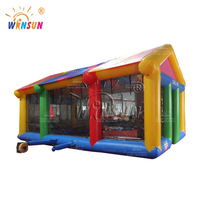 Winsun Nouveau design Tente gonflable de fête pub club commerciale transparente colorée personnalisée