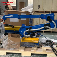 Estación de Corte por Llama Robótica Automática, Cortadora CNC Multiángulo para Fabricación de Acero Estructural y Pesado