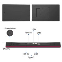 Nueva Tablet Android de 13.3 Pulgadas con Pantalla Táctil Capacitiva, Rockchip Quad Core, Ethernet, Wi-Fi, POE, NFC, RJ45, 4G, 32GB, Profesional, ROHS