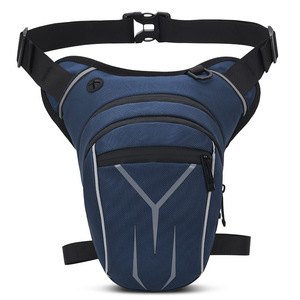 Sac de taille multifonctionnel de grande capacité pour hommes Sac de jambe tactique pour les sports de plein air étanche Bagages et sacoches de moto - Product Image 5