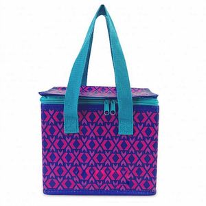 Sac isotherme personnalisé en aluminium pour la livraison de repas et boissons, sac de transport alimentaire et boisson en tissu PP tissé isolé - Product Image 1