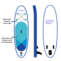 Planche de paddle gonflable tout usage 2023, planche de surf gonflable économique, ensemble complet de SUP pour la vente en gros