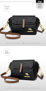 Bolsos de Mano de Cuero Casuales de Moda al por Mayor para Mujer, Bolsos Cruzados de Cuero PU de Diseñador de Alta Calidad para Mujer - Product Image 4