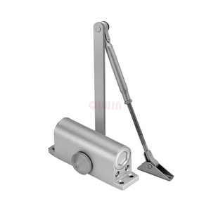 Ferme-porte hydraulique Qiwin pour l'Europe Fermeture automatique et mécanisme de fermeture de porte réglable en vitesse avec logo 40-80KG - Product Image 1
