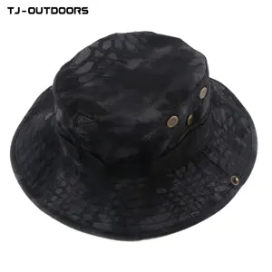 맞춤형 로고 야외 보호 UV 와이드 챙 남성 낚시 모자 사냥 모자