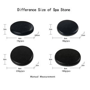 Terapi basal energi alami 20 buah, kotak pijat batu panas Spa untuk tubuh - Product Image 3