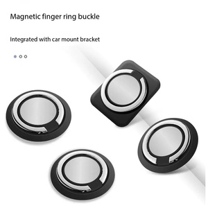 자석 링 폰 홀더(차량용 마운트 포함), 자석 핑거 그립, 스마트폰용 다기능 후면 접착 링 - Product Image 3