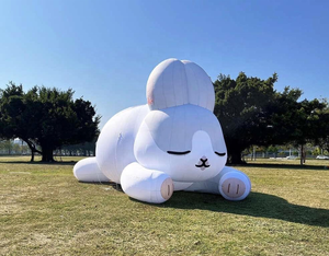 Linternas inflables de conejo <span class=keywords><strong>Luna</strong></span> Festival del medio otoño globo inflable de <span class=keywords><strong>luna</strong></span> de conejo - Product Image 5