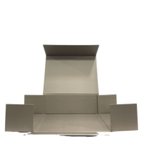 Boîtes rigides de luxe biodégradables personnalisées, grandes et pliables, pour literie, avec fermeture magnétique, pelliculage mat, ruban et doublure en éponge, pour la maison