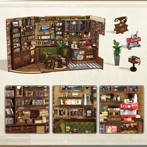บ้านคาเฟ่จิ๋ว CuteBee ชุดตัวต่อไม้ DIY สำหรับผู้ใหญ่และวัยรุ่น อายุ 14 ปีขึ้นไป - Product Image 5