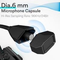 Microphone à col de cygne à condensateur USB tout métal MAONO avec bouton de silence pour les jeux, les conférences, les réunions, les jeux sur ordinateur
