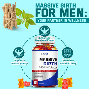 OEM ODM Gommose di Ashwagandha per Aumento Naturale della Circonferenza Maschile Integratore Naturale per Uomini Miglioramento dell'Umore ed Energia 60 Pezzi - Product Image 5