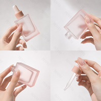 Flacon compte-gouttes en verre pour sérum d'huile essentielle, couleur personnalisée, 30 ml, pour cosmétiques et parfums, vente en gros, OEM/ODM, certifié ISO9001