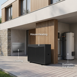 Nouvelle pompe à chaleur R290 A+++ à faible bruit 4KW 6KW 8KW 12KW 15KW 18KW pour l'Europe - Product Image 4