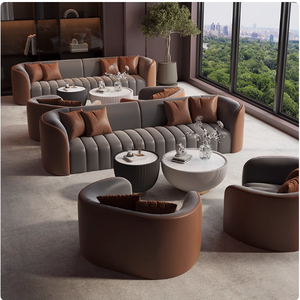 Canapé de <span class=keywords><strong>bureau</strong></span> de luxe en gros, confortable, pour salon d'affaires, réception VIP, salle de réunion - Product Image 2