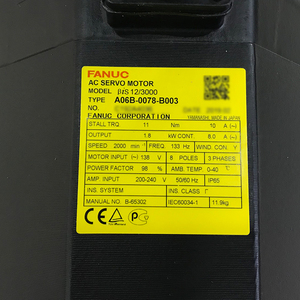 A06B-0078-B003 Motor Servo AC Usado y Probado de FANUC Japón para CNC PLC - Product Image 2