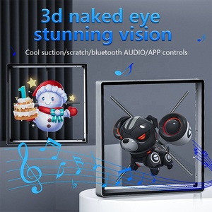 Ventilateur publicitaire holographique 3D avec écran mural LED, utilisation en intérieur, application éducative, application mobile portable, haute résolution, étui - Product Image 3