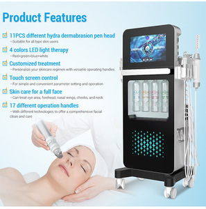 X 17-in-1 Multifunction Oxygen Jet Hydro Dermabrasion Facial Machine with Skin Rejuvenation & Wrinkle Removal Features - Product Image 1