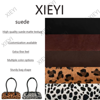 Sac à bandoulière en daim minimaliste avec logo personnalisé pour femme, sac à main sous le bras de créateur en forme de baril mat, sac de haute qualité à marque privée