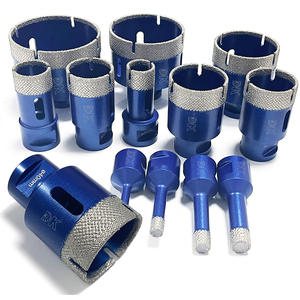 <span class=keywords><strong>Coronas</strong></span> de <span class=keywords><strong>azulejos</strong></span> M14 soldadas, brocas de diamante de porcelana, matriz de corte en seco, broca de núcleo de sierra de agujero de diamante <span class=keywords><strong>para</strong></span> baldosas de cerámica, Granito de mármol - Product Image 1