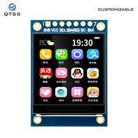 1,3 Zoll 240x240 ST7789P3 TFT IPS LCD-Anzeigemodul mit SPI 4W Schnittstelle 7/12/24-Pin Einsteck-Schweißanschluss