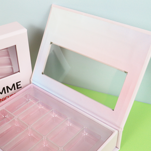 Luxury Paper Empty Gel Nail Care Bottle Packaging Box Set Nail Polish Oil Packaging Box Magnetic <b>Gift</b> Box with Customized - Product Image 5