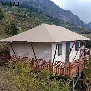 Tenda di Lusso Orest Land Personalizzabile con Struttura in Membrana PVC Versatile, Tettoia Impermeabile con Telaio in Acciaio per Resort, Hotel e Glamping - Product Image 4