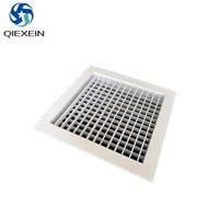 Système de ventilation d'air intérieur moderne, grille d'aération carrée en plastique ABS avec installation facile, registres d'aération de plafond