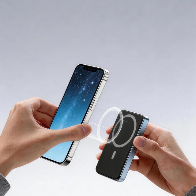 Magnetic Wireless Power Bank 10000mAh 25W Wireless PD27W Fast Charging Portable Charger for Daily Use Road Trip