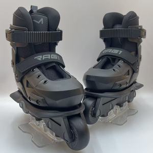 Patins à roulettes agressifs personnalisables de haute qualité JINGYING, taille réglable, <span class=keywords><strong>pour</strong></span> adolescents, patins à roulettes de stunt, dessus en plastique chromé - Product Image 4