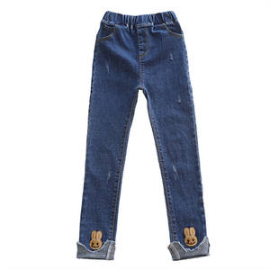 Jeans Ajustados de Primera Calidad para Niñas, Pantalones Tipo Lápiz, Compra Directa del Fabricante Chino para Tiendas en Línea - Product Image 1