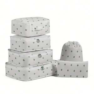 Premium 6Piece <b>Suitcase</b> <b>Packing</b> <b>Cubes</b> Set Lightweight Compression for Luggage & Accessories - Product Image 2