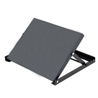 Planche inclinée réglable en acier OEM personnalisée pour étirements des mollets et squats, avec revêtement poudré et fabrication en tôle