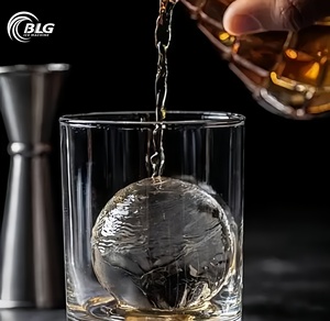 Blg Máy tính để bàn nhỏ gọn Máy làm đá bóng rõ ràng Máy làm đá hình cầu bền và làm mát nhanh cho các quán bar - Product Image 2