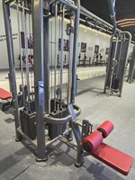 Équipement de fitness Multi-Jungle 5 stations, machine de musculation multifonctionnelle à câbles pour salle de sport