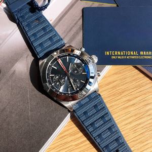 Montre mécanique de luxe pour homme en acier inoxydable de haute qualité avec miroir saphir et trois cadrans intégrés Breitlines - Product Image 3