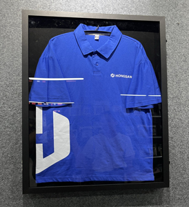 Jersey cadre vitrine ombre boîte pour Baseball basket-ball Football Hockey sport chemises uniforme 98% Protection UV <span class=keywords><strong>verre</strong></span> <span class=keywords><strong>acrylique</strong></span> - Product Image 6