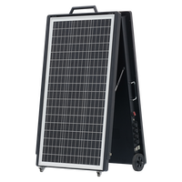 Afficheur numérique extérieur de 43 pouces avec panneau solaire intégré et batterie rechargeable, publicité numérique