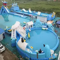 Inflatable Inflatable Floating Waterpark For Kids And Adults