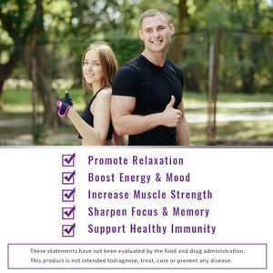 Tianjia-Fabriekslevering Private Label Odm Oem Ashwagandha Gummies Vullen Suikervrij Aan - Product Image 2