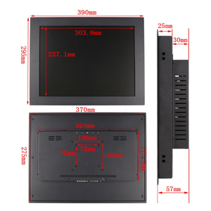 Polcd 15 inch công nghiệp độ sáng cao hiển thị 1024*768 điện trở LCD TFT cảm ứng màn hình Màn hình - Product Image 5