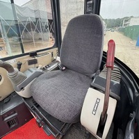 Excavadora de orugas hidráulica HITACHI ZX55 de 5.5 toneladas, usada, duradera, de origen japonés, para construcción en zonas rurales, plantación de árboles y excavación de agujeros.