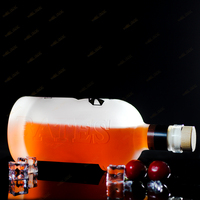 Fournisseur de la Chine Bouteille en verre de vin en gros Logo personnalisé Taille personnalisée 375ml 500ml 550ml 650ml 700ml 750ml 800ml 1000ml